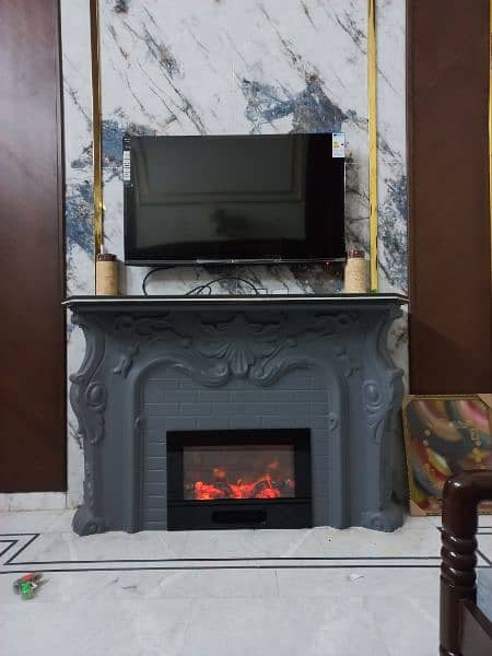 electric 3d remote control fireplace. customize sizes 1