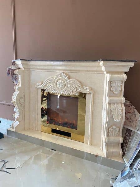 electric 3d remote control fireplace. customize sizes 7
