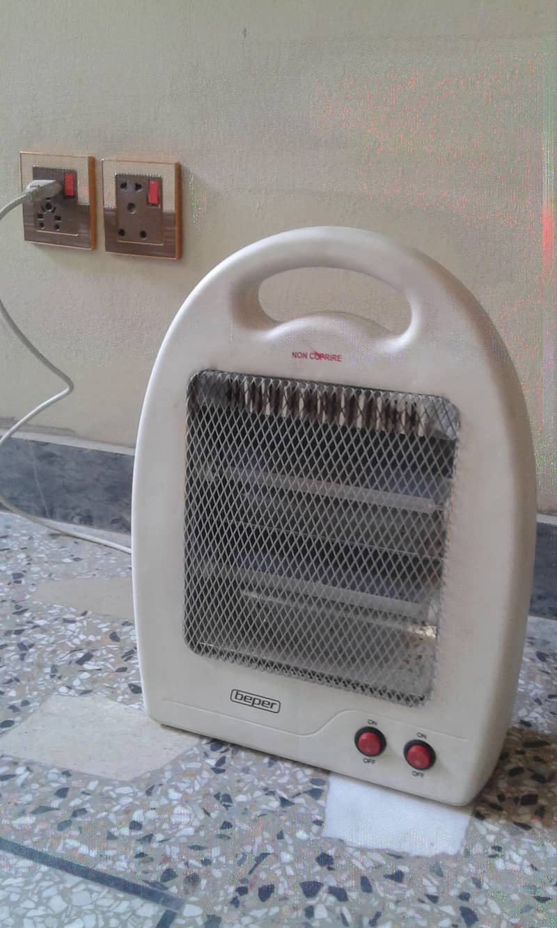 Electric heater new hai beper 800 watt (Adiala road rawalpindi). 1