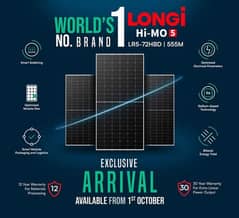 Longi JA solar Jinko n type  580 Watt available hwolsale price