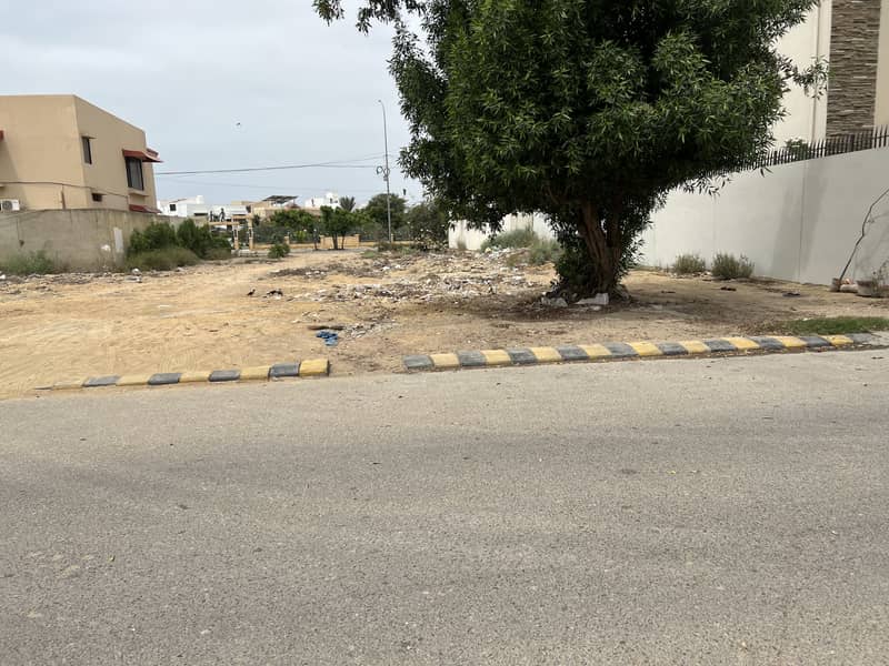 1000 Sq Yard Plot In Dha Phase 8 Khayaban E Shujjat West Open Ready For ...