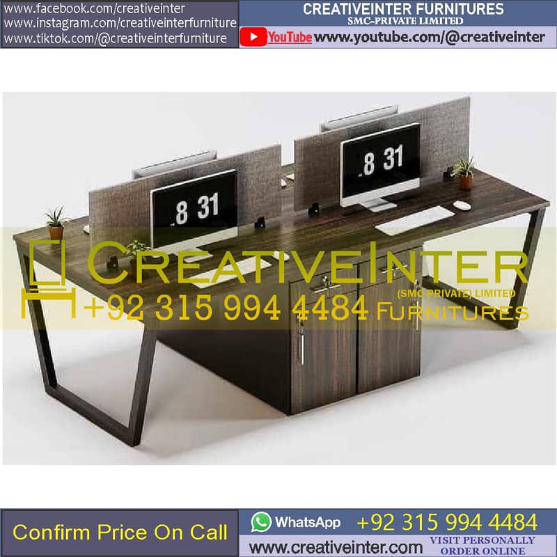 Office Meeting Conference Table Workstation Furniture CEO Chair Desk 13