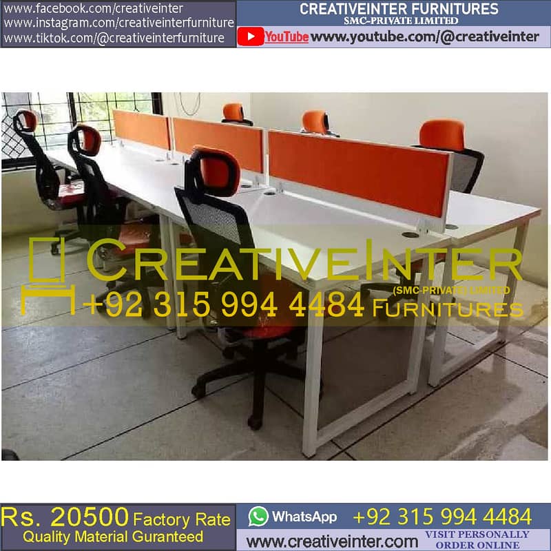 Office Meeting Conference Table Workstation Furniture CEO Chair Desk 14