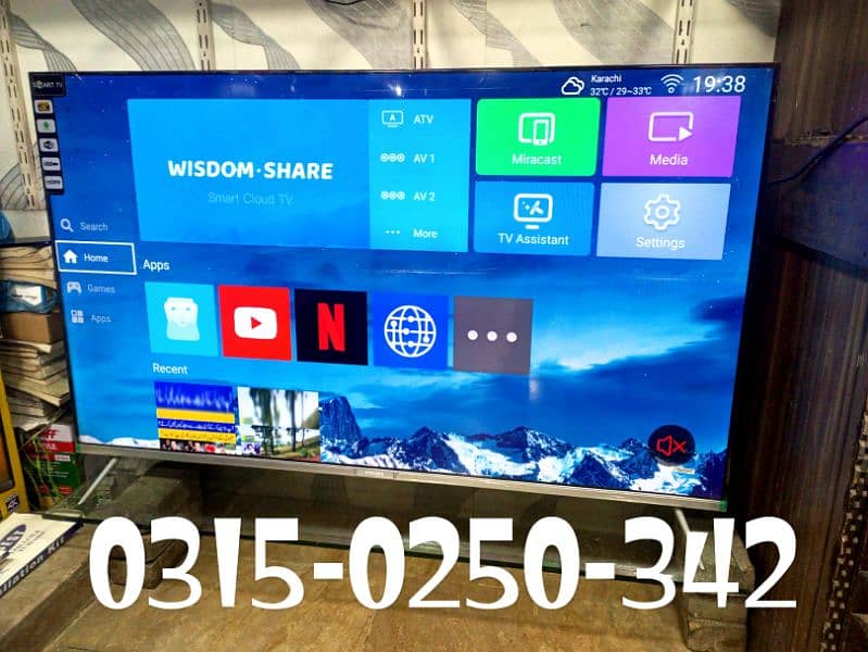 HIGH CLASS DISPLAY 55 INCH SMART ANDROID LED TV 1