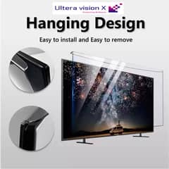 LED/QLED/SMART TV SCREEN PRETECTOR,PROTECTION FROM BROKEN, SCRATCHES