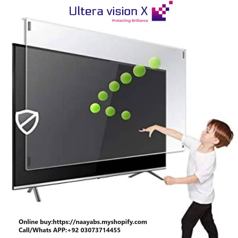 LED/QLED/SMART TV SCREEN PRETECTOR,PROTECTION FROM BROKEN, SCRATCHES 3