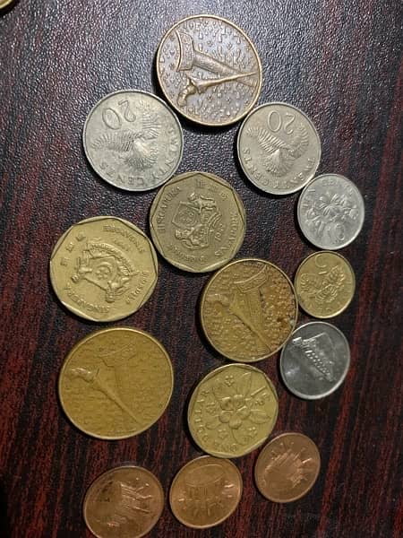 old coins (some rare) 2 Chinese note 3