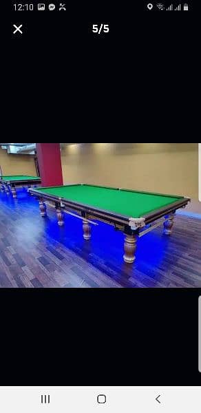 Snooker table new & Billiards 3