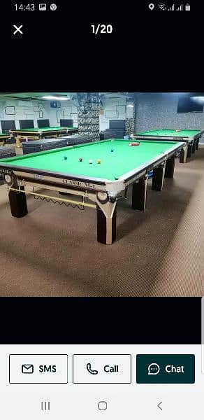 Snooker table new & Billiards 0