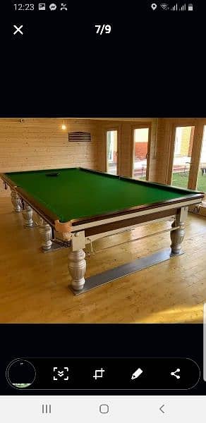 Snooker table new & Billiards 1