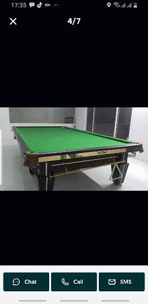 Snooker table new & Billiards 2