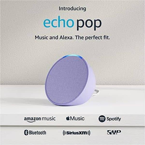 Amazon Alexa Echo Pop Echo Dot 0