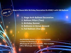 event function birthday party