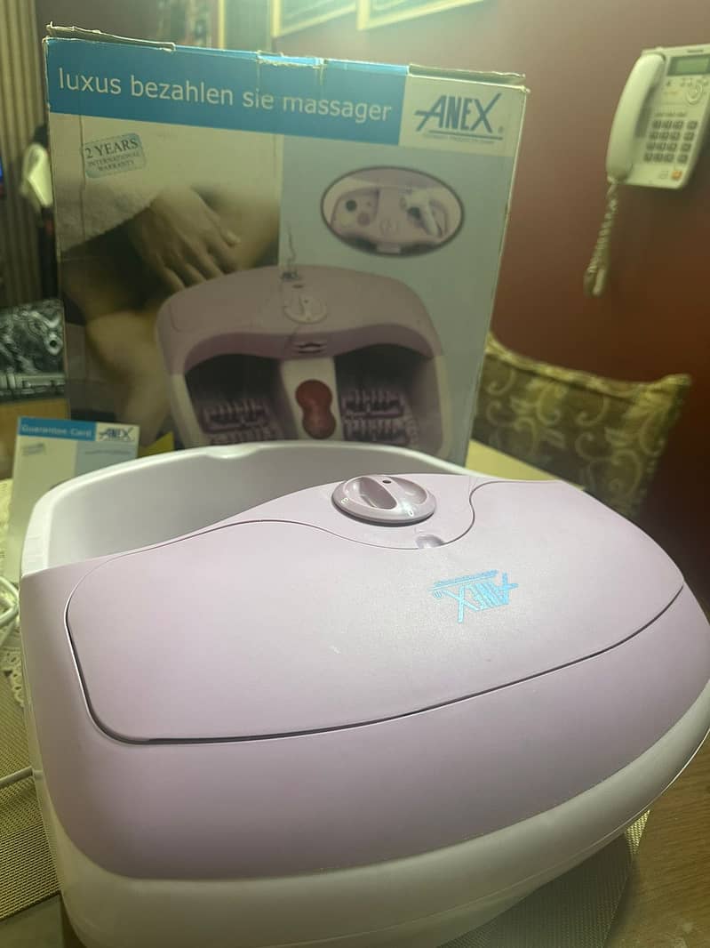 Foot bath massager (used, like new) 3