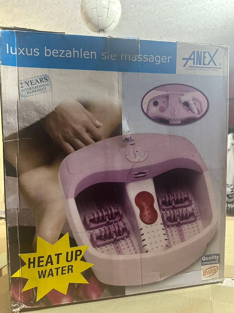 Foot bath massager (used, like new) 4