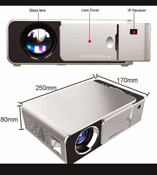 T6 Android Model 4k HD Projector 2/16GB 0