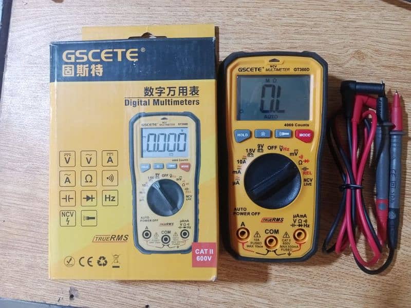 Gscete Diltal Multimeter GT360D 1