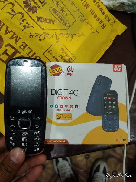 jazz Digit 4G With Box. 1