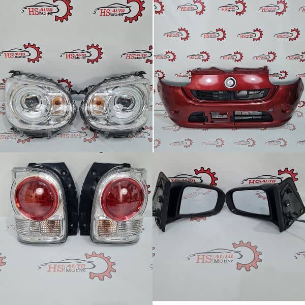 Daihatsu Move Canbus Geniune Front/Back Light Head/Tail Lamp Bumper 0