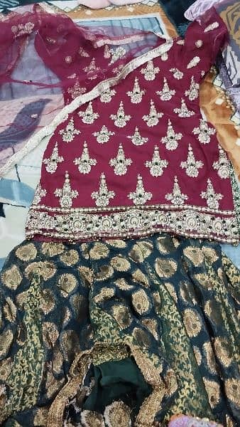 lehnga with shirt. best for mahndi 1