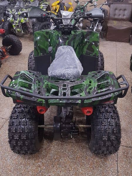 4 x 4 disk new atv 124cc luxxry quad 4 wheels delivery all Pakistan 8