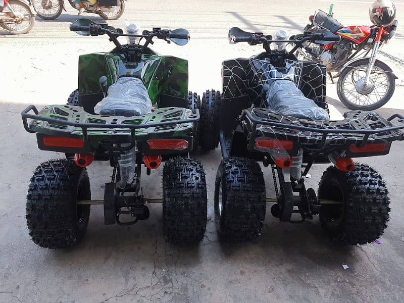 4 x 4 disk new atv 124cc luxxry quad 4 wheels delivery all Pakistan 15
