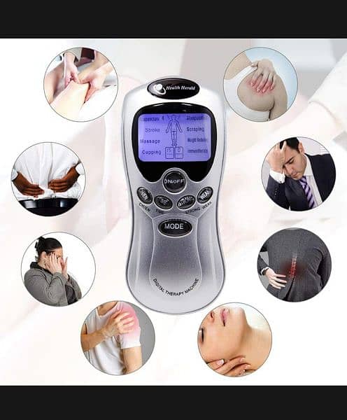 Electric Tens Unit Machine Pulse Massager Muscle Stimulator Therapy 1