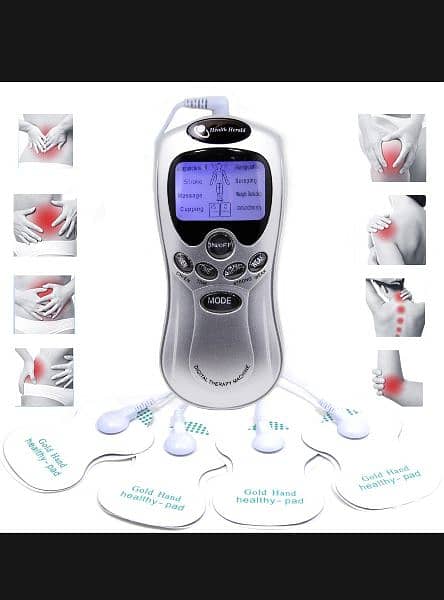 Electric Tens Unit Machine Pulse Massager Muscle Stimulator Therapy 3