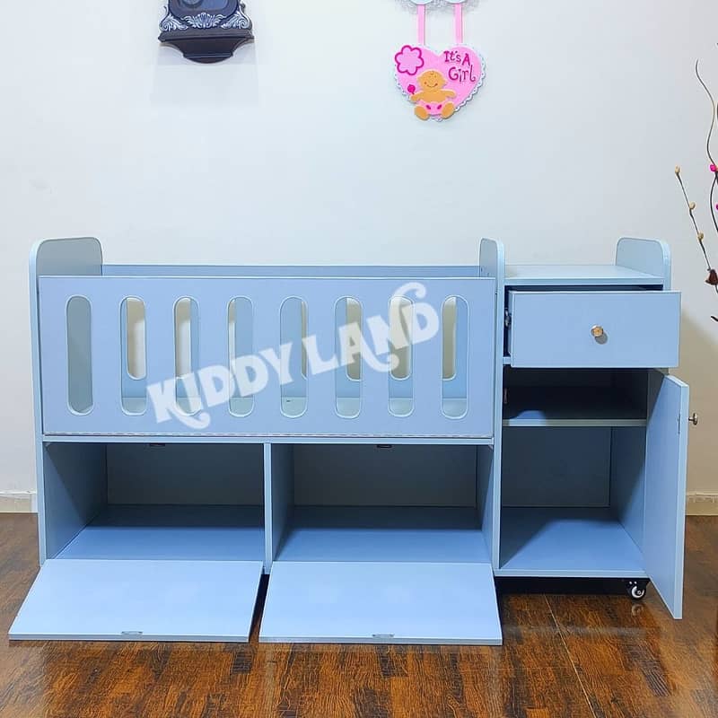 Baby cot / Baby beds / Kid wooden cot / Baby bunk bed / Kids furniture 6