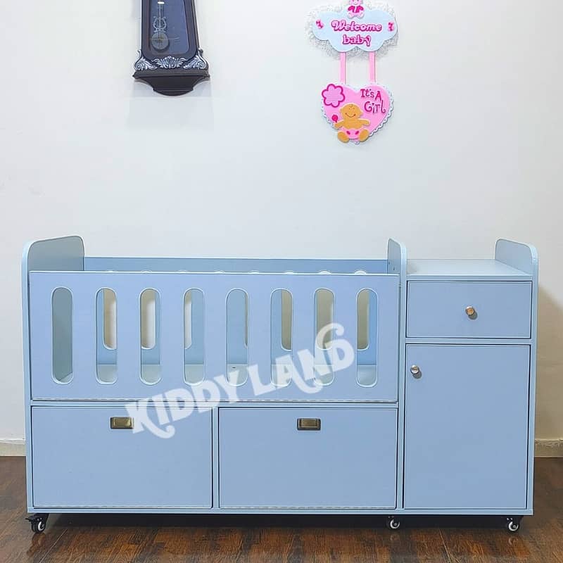 Baby cot / Baby beds / Kid wooden cot / Baby bunk bed / Kids furniture 7
