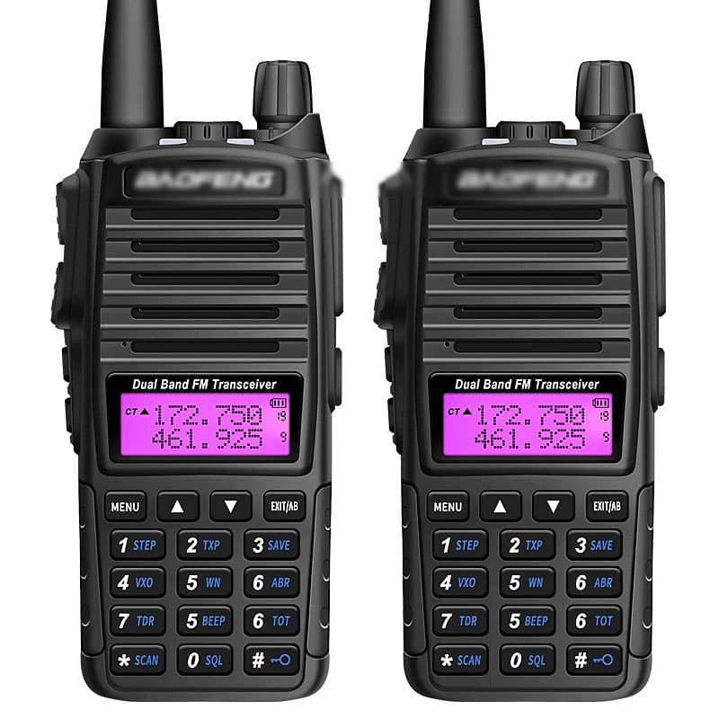 BouFing UV-82 5W WalkieTalkie V_H_F/U_H_F Dual Band Two-Way Radio 0