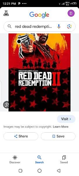 RDR2 PC game with 80 gb hard drive 1