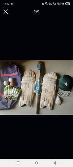 Complete kit with bat