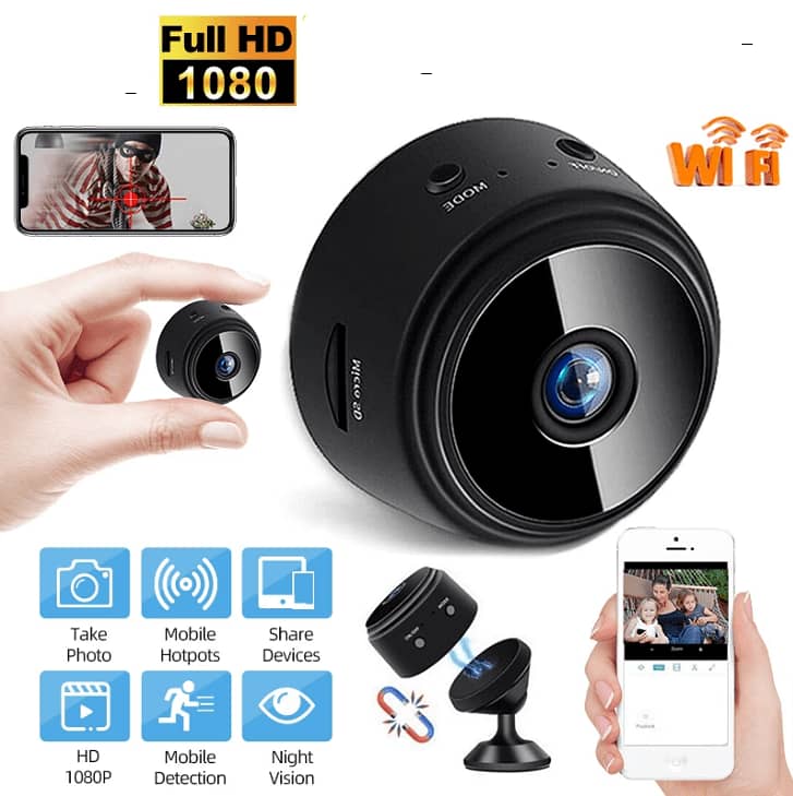 A9 WiFi Mini Camera HD 1080p Wireless Video Recorder Voice Recorder 5