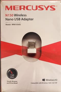 Original Mercusys N150 wireless nano usb adapter