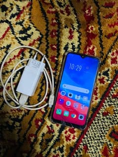 Oppo a5s 3 gb ram 32 gb Rom with jenuine charger little glass brake 0