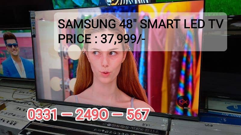 BARI BACHAT DEAL !! SAMSUNG 48 INCHES SMART SLIM LED TV 0