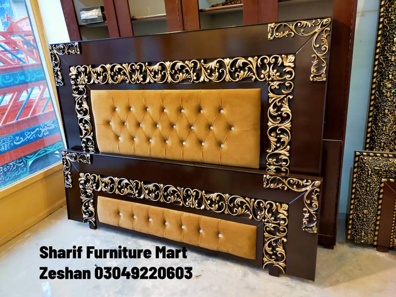 Double bed new good looking design 4
