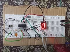 Single Digit Up Counter using 4026 IC | Electrical Engineering Project