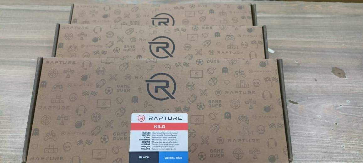 Rapture kilo blue switches Mechanical Gaming wired Keyboard 0