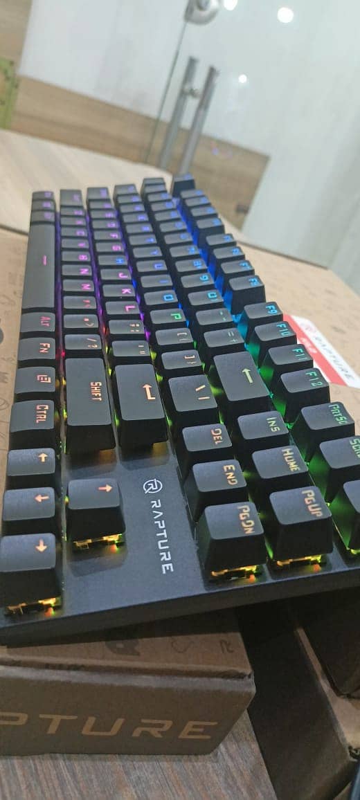 Rapture kilo blue switches Mechanical Gaming wired Keyboard 4