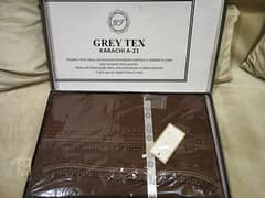 Grey Tex Premium Unstitched Men Embroidery Cotton Suit Kameez Shalwar