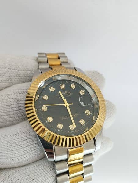 Rolex Dual Tone with Box and Free Delivery 4