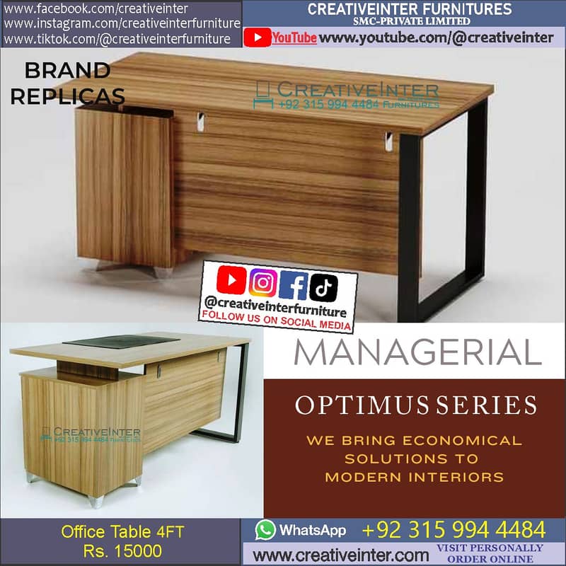 Office Executive Tables Conference Reception Counters Workstation Desk 12