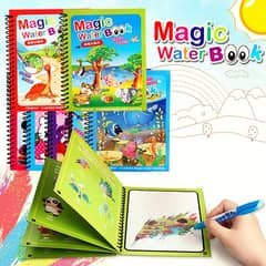 Reusable Magic Water Painting Book | Water Coloring Book