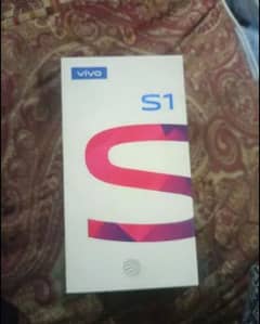 vivo s1 for sale 4gb ram/128gb memory with box official pta approved