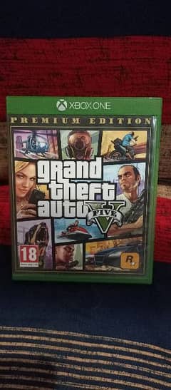 GTA 5 premium edition disk for Xbox one