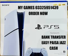 Ps5 SLIM 1TB JUMBOO WARRANTY   available at MY GAMES !