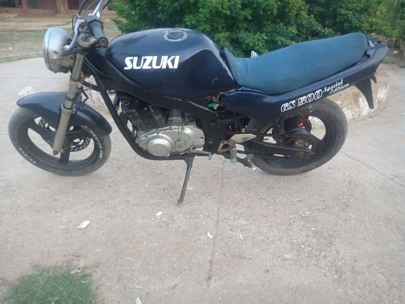 Suzuki GS500 special edition 0