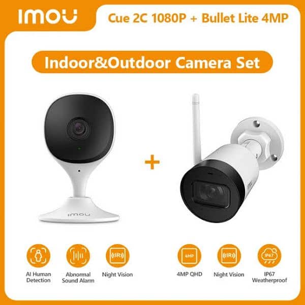 Imou, Ezviz Wifi Cctv Camera Available. Nightvision watch mobil online 5